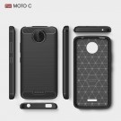 Tech-Flex TPU Deksel Carbon Motorola Moto C svart thumbnail