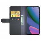 Lommebok deksel ekte Lær for Google Pixel 11 Pro XL 5G svart thumbnail