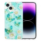 Fashion TPU Deksel for iPhone 14/13 - Butterfly thumbnail