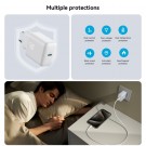 JOYROOM Vegglader USB-C hurtiglader 30W - Hvit thumbnail