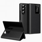 Smart Clear View Flip deksel Samsung Galaxy Z Fold 6 5G - Svart thumbnail