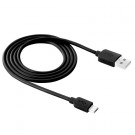 HAWEEL 1M USB-A til Micro USB Hurtiglader kabel 25W  svart thumbnail