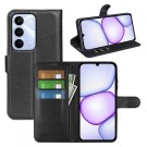 Lommebok deksel for Realme C100 5G svart thumbnail