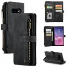 CaseMe multifunksjonell Lommebok deksel Samsung Galaxy S10 svart thumbnail