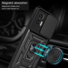 Tech-Flex TPU + PC Deksel med Ring Grep Motorola Edge 30 Neo svart thumbnail