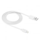 HAWEEL USB-A til 8 Pin Lightning Hurtiglader Kabel, 20W 1m - hvit thumbnail