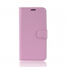 Lommebok deksel for LG Q7/LG Q7 Plus rosa thumbnail