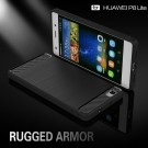 Tech-Flex TPU Deksel Carbon Huawei P8 Lite svart thumbnail