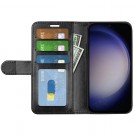 Lommebok deksel Premium for Samsung Galaxy S24 5G svart thumbnail