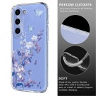 Fashion TPU Deksel for Samsung Galaxy S23 - blomster thumbnail