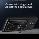 Tech-Flex TPU + PC Deksel med Ring Grep Motorola Edge 40 5G svart thumbnail