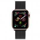 Klokkereim stål Milanese Apple Watch 38/40/41/42mm - Svart thumbnail