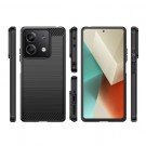 Tech-Flex TPU Deksel Carbon for Xiaomi Redmi Note 13 4G svart thumbnail