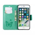 Lommebok deksel til iPhone 7 Plus/8 Plus - Grønn Butterfly thumbnail
