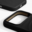 iDeal Of Sweden Swirl Silikon Deksel iPhone 18 Pro / iPhone 17 Pro MagSafe - Velvet Black thumbnail