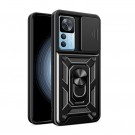 Tech-Flex TPU + PC Deksel med Ring Grep Xiaomi 12T Pro/12T 5G svart thumbnail