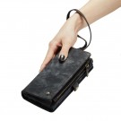 CaseMe 2-i-1 Lommebok deksel iPhone 12/12 Pro svart thumbnail