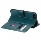Lommebok-deksel plass til 10 stk kort for iPhone 6 Plus/7 Plus/8 Plus grønn thumbnail