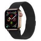 Klokkereim stål Milanese Apple Watch 42/44/45/49mm - Svart thumbnail