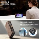 CaseMe 2-i-1 Lommebok deksel iPhone 18 Pro Max Brun thumbnail