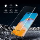 Herdet glass skjermbeskytter heldekkende Huawei P40 svart kant thumbnail