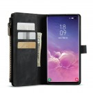 CaseMe multifunksjonell Lommebok deksel Samsung Galaxy S10 svart thumbnail