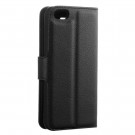 Lommebok deksel for iPhone 5S/5/SE (2016) svart thumbnail