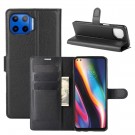 Lommebok deksel for Motorola Moto G 5G Plus svart thumbnail