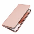 Dux Ducis Skin Pro Series Flip deksel Samsung Galaxy S23 5G Roségull thumbnail