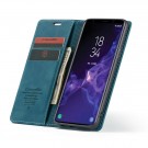 CaseMe flip Retro deksel for Samsung Galaxy S9 Plus blå thumbnail