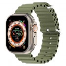 xDfind Ocean Silikon klokkereim Apple Watch 42/41/40/38mm - Mørk grønn thumbnail