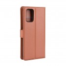 Lommebok deksel for Samsung Galaxy S20 brun thumbnail