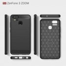 Tech-Flex TPU Deksel Carbon Asus ZenFone Zoom S svart thumbnail