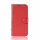 Lommebok deksel for Samsung Galaxy S10 plus rød thumbnail