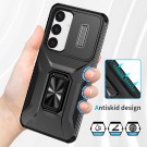 Tech-Flex TPU + PC Deksel med Ring Grep Samsung Galaxy S24+ Plus 5G svart thumbnail