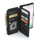 CaseMe multifunksjonell Lommebok deksel Samsung Galaxy Note 10+ Plus svart thumbnail
