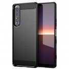 Tech-Flex TPU Deksel Carbon for Sony Xperia 1 III svart thumbnail