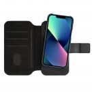 KEY Unstad 2-1 magnet lommebok deksel iPhone 13 Mini Svart thumbnail
