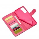 LC.IMEEKE Lommebok deksel for Samsung Galaxy S21 5G rosa thumbnail