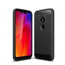 Tech-Flex TPU Deksel Carbon Motorola Moto G7 Play svart thumbnail