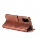 LC.IMEEKE Lommebok deksel for Samsung Galaxy S20+ plus brun thumbnail