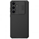 Nillkin CamShield Pro deksel for Samsung Galaxy S24+ Plus 5G svart thumbnail
