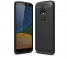 Tech-Flex TPU Deksel Carbon Motorola Moto E5 Plus svart thumbnail
