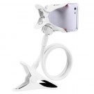Universal Mobilholder med klips - Hvit thumbnail