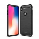 Tech-Flex TPU Deksel Carbon iPhone XS Max svart thumbnail