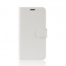 Lommebok deksel for Xiaomi Mi 8 hvit thumbnail