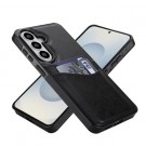 Tech-Flex Deksel med plass til kort Samsung Galaxy S25+ plus 5G svart thumbnail