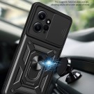 Tech-Flex TPU + PC Deksel med Ring Grep Xiaomi Redmi Note 12 4G svart thumbnail