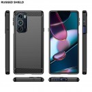 Tech-Flex TPU Deksel Carbon for Motorola Moto Edge 30 Pro 5G svart thumbnail