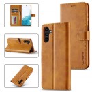 LC.IMEEKE Lommebok deksel for Samsung Galaxy S23 FE 5G cognac thumbnail